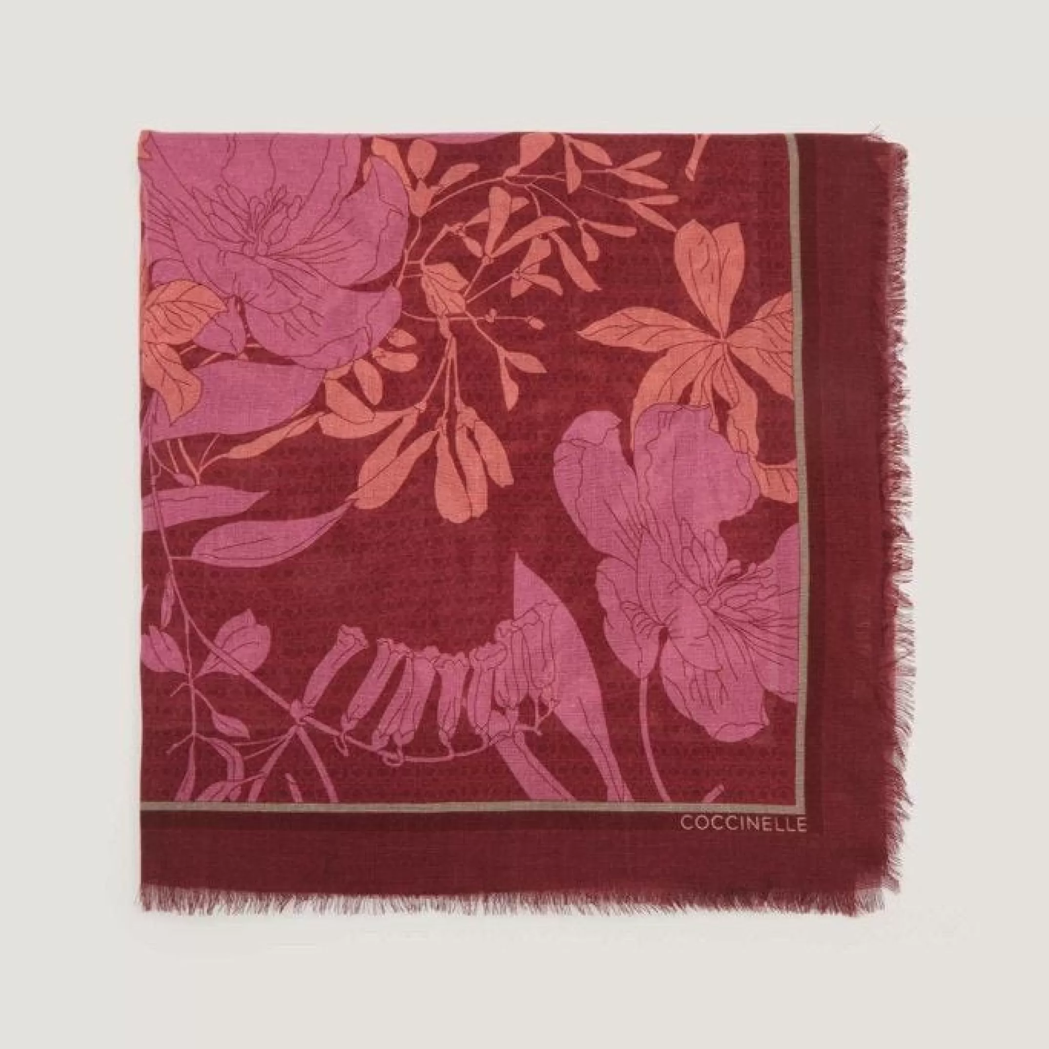 Best Sale Floral Monogram Sciarpe & Foulard