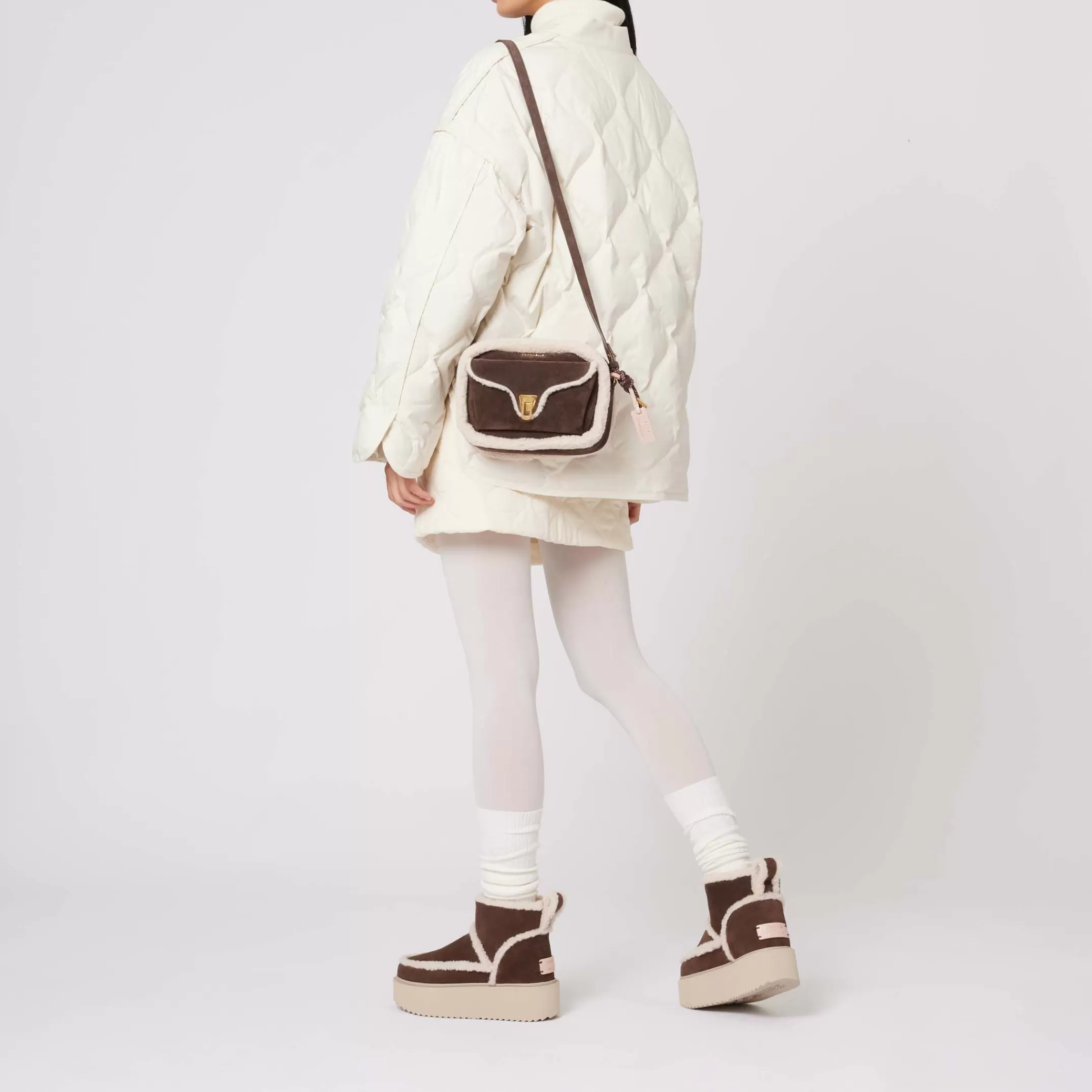 Store x Inuikii Beat Eco Shearling Small Borse Inuikii | Borse A Tracolla